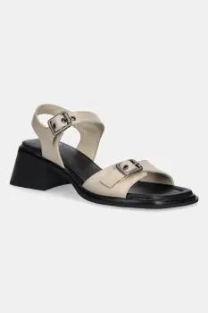 Vagabond Shoemakers sandale de piele INES culoarea bej, 5911-101-37 imagine