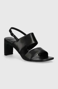 Vagabond Shoemakers sandale de piele LUISA culoarea negru imagine