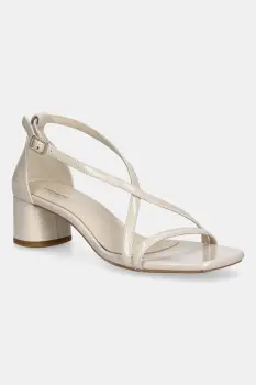 Vagabond Shoemakers sandale de piele PIPER culoarea bej, 5921-160-37 imagine