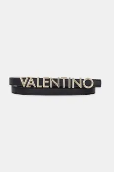 Valentino Bags curea de piele BELTY culoarea negru, VCS6W555 imagine