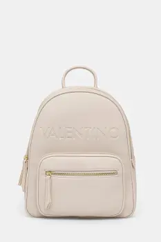 Valentino Bags rucsac culoarea bej, mic, uni, VBS9EO21 imagine