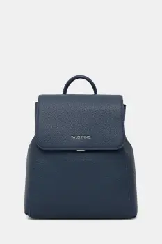 Valentino Bags rucsac FALL RE culoarea bleumarin, mic, uni, VBS9EG20 imagine