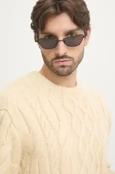 Valentino ochelari de soare VLOGO SIGN culoarea negru, VLS.135A imagine