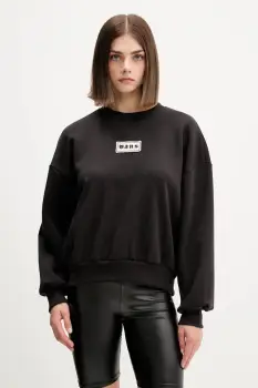 Vans bluza culoarea negru, uni, VN000Q30BLK1 imagine