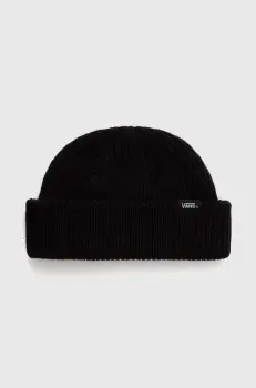Vans caciula copii Core Basic Beanie culoarea negru, din tricot gros, VN000J5UBLK1 imagine