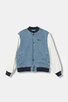 Vans geaca bomber pentru copii Denim Baseball Jacket VN000PXMCDX1 imagine