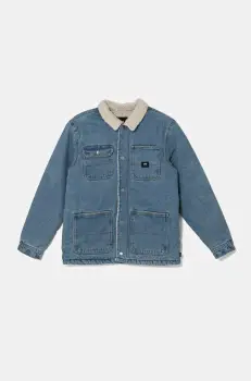 Vans geaca de blugi pentru copii BY Drill Chore Denim Sherpa Coat VN000K5FCDX1 imagine