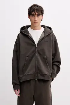 Vans hanorac cu fermoar si gluga pentru barbati, din bumbac Premium LX Full Zip imagine