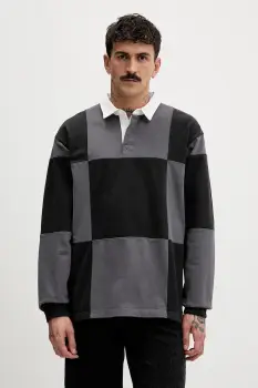 Vans hanorac de bumbac culoarea negru, cu imprimeu, VN000P8VBLK1 imagine