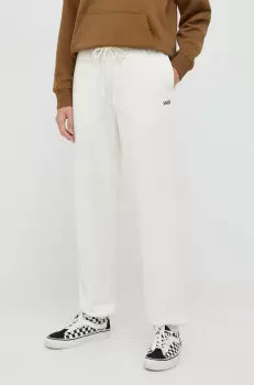 Vans pantaloni de trening culoarea bej imagine