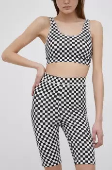 Vans pantaloni scurti din bumbac femei, modelator, high waist imagine