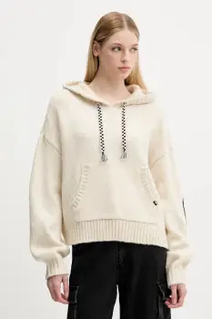 Vans pulover culoarea bej, VN000R52FS81 imagine