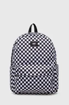 Vans rucsac culoarea alb, mare, modelator imagine