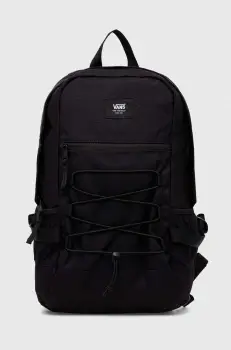 Vans rucsac culoarea negru, mare, neted imagine