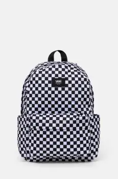 Vans rucsac Old Skool Grom Check Backpack culoarea negru, mare, modelator, VN000J3KY281 imagine