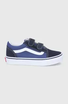 Vans tenisi copii culoarea albastru marin imagine