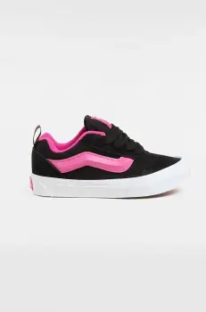 Vans tenisi copii Knu Skool culoarea negru, VN000CYUBML1 imagine