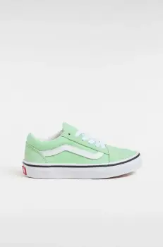 Vans tenisi copii Old Skool culoarea verde, VN000CYVE2Y1 imagine