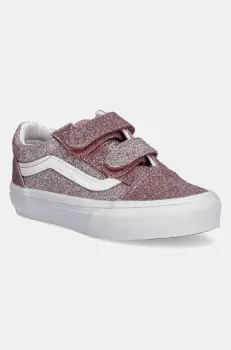 Vans tenisi copii Old Skool V culoarea roz, VN000CYDFSL1 imagine