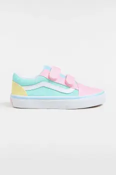 Vans tenisi copii Old Skool V culoarea turcoaz, VN000CYAZQP1 imagine