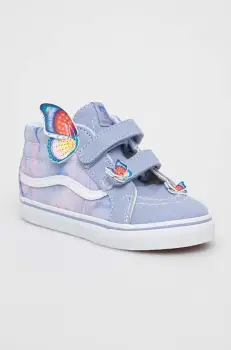 Vans tenisi copii SK8-Mid Reissue Butterfly culoarea turcoaz, VN000D0QPRP1 imagine