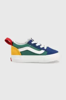 Vans tenisi copii TD Old Skool Elastic Lace VNYC MBLUE imagine