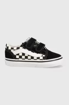 Vans tenisi copii TD Old Skool V culoarea negru imagine