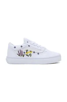 Vans tenisi copii UY Old Skool culoarea alb imagine