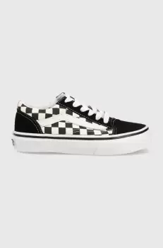 Vans tenisi copii UY Old Skool culoarea negru imagine