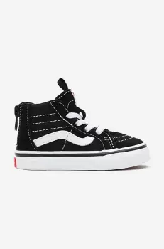Vans tenisi copii VN000XG5 TD SK8-Hi Zip culoarea negru imagine