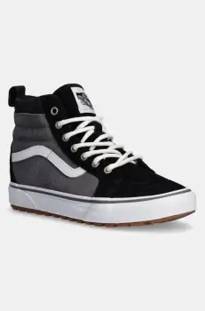 Vans tenisi de piele pentru copii MTE SK8-Hi culoarea gri, VN000D2UN421 imagine