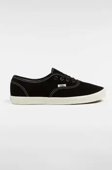 Vans tenisi din piele intoarsa Authentic Lowpro culoarea negru, VN000D04BA21 imagine