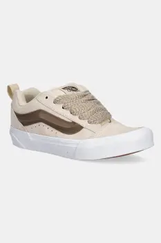 Vans tenisi din piele intoarsa Knu Skool culoarea bej, VN000D6ZCHW1 imagine