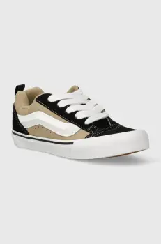 Vans tenisi din piele intoarsa Knu Skool culoarea verde imagine