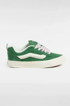 Vans tenisi din piele intoarsa Knu Skool culoarea verde, VN000D6ZBR11 imagine