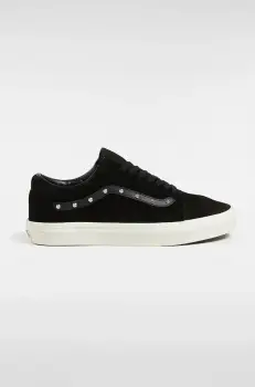 Vans tenisi din piele intoarsa Old Skool culoarea negru, VN0A2Z42CJI1 imagine
