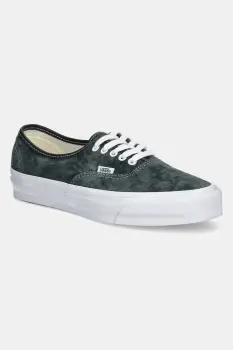 Vans tenisi din piele intoarsa Premium Classics LX Authentic Reissue 44 culoarea verde, VN0007QZPRM1 imagine