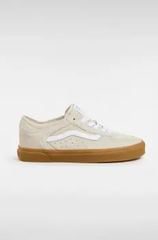 Vans tenisi din piele intoarsa Rowley Classic culoarea bej, VN000SF42LH1 imagine