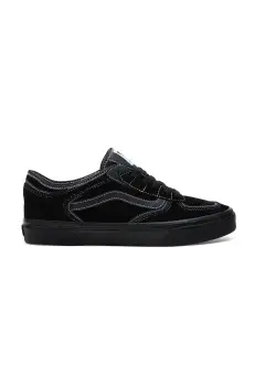 Vans tenisi din piele intoarsa Rowley Classic culoarea negru, VN0009QJH1W1 imagine