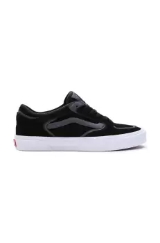 Vans tenisi din piele intoarsa Rowley Classic culoarea negru, VN0009QJKOU1 imagine