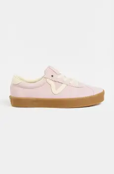 Vans tenisi din piele intoarsa Sport Low culoarea roz, VN000CQRO3N1 imagine