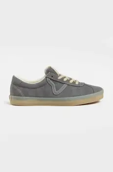 Vans tenisi din piele intoarsa Sport Low unisex, culoarea gri, VN000D6NPWT1 imagine