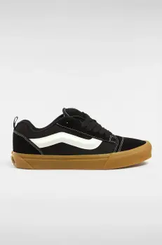 Vans tenisi Knu Skool culoarea negru, VN0009QCB9M1 imagine