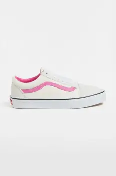 Vans tenisi Old Skool unisex, culoarea alb, VN000CR5YLZ1 imagine