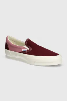 Vans tenisi Premium Classics LX Slip-On Reissue 98 culoarea bordo, VN000CSE5T21 imagine
