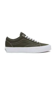 Vans tenisi Premium Standards Old Skool 36 Decon barbati, culoarea verde, VN000CSJ50K1 imagine