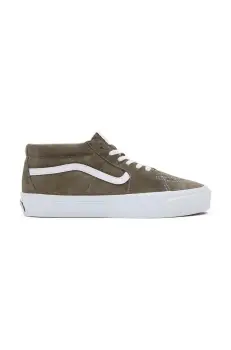 Vans tenisi Premium Standards Sk8-Mid Reissue 83 barbati, culoarea maro, VN000CQQCHZ1 imagine