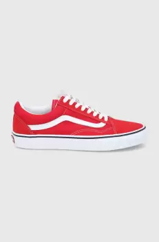 Vans tenisi Ua Old Skool culoarea rosu imagine