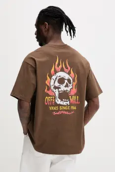 Vans tricou basic pentru barbati, din bumbac imagine