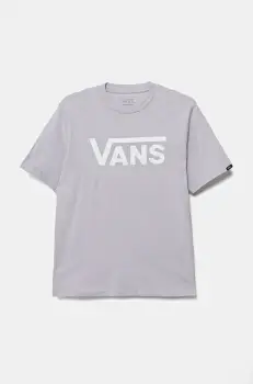 Vans tricou de bumbac pentru copii Classic culoarea violet, cu imprimeu, VN000IVFUUI1 imagine